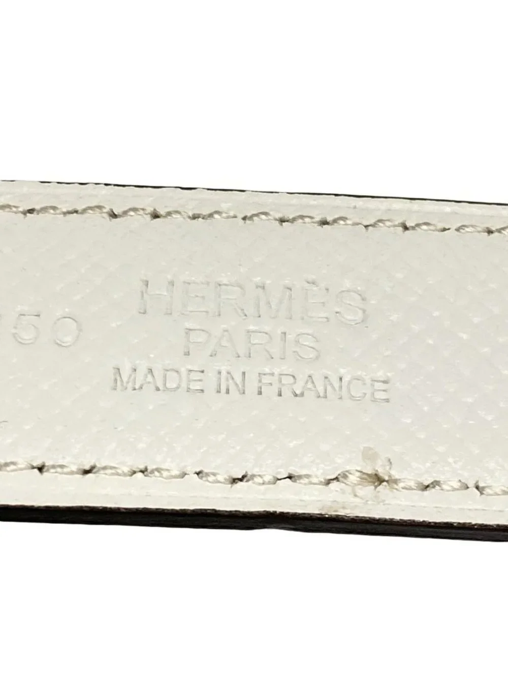 Hermes Belt 70 Etoupe Silver